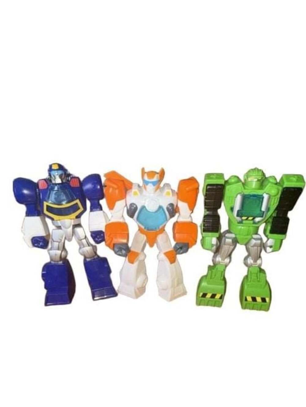 Transformers Rescue Bots Set of 3, Hasbro 11" Toy Action Figures Rare Collection